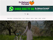Tablet Screenshot of drmehmetportakal.com